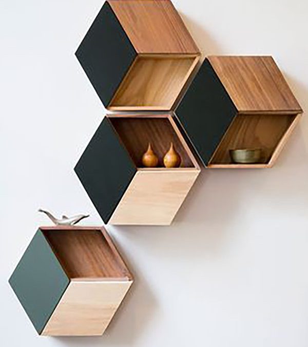 Special wall shelves