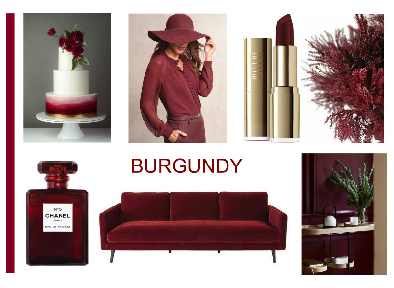 Burgundy interior design ideas